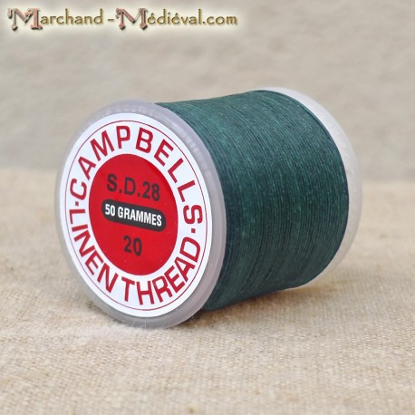 Waxed linen thread Spool : SD 28/20 