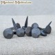 Hand forged nails : 30 mm 