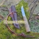 Cuchillo medieval - cabo de ciervo 